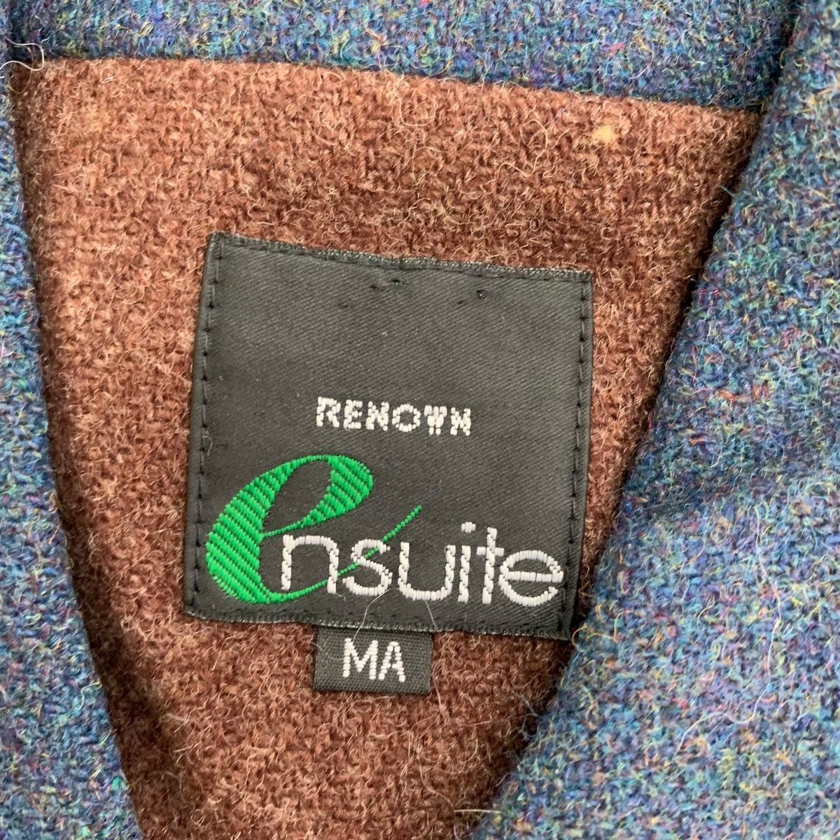 Vintage Vintage 90s Renown Ensuit Wool Truckers Button Jacket Size US L / EU 52-54 / 3 - 5 Thumbnail