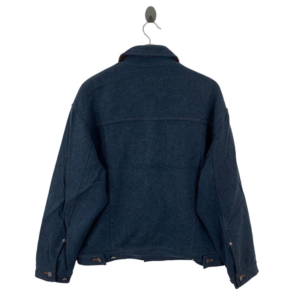 Vintage Vintage 90s Renown Ensuit Wool Truckers Button Jacket Size US L / EU 52-54 / 3 - 4 Thumbnail