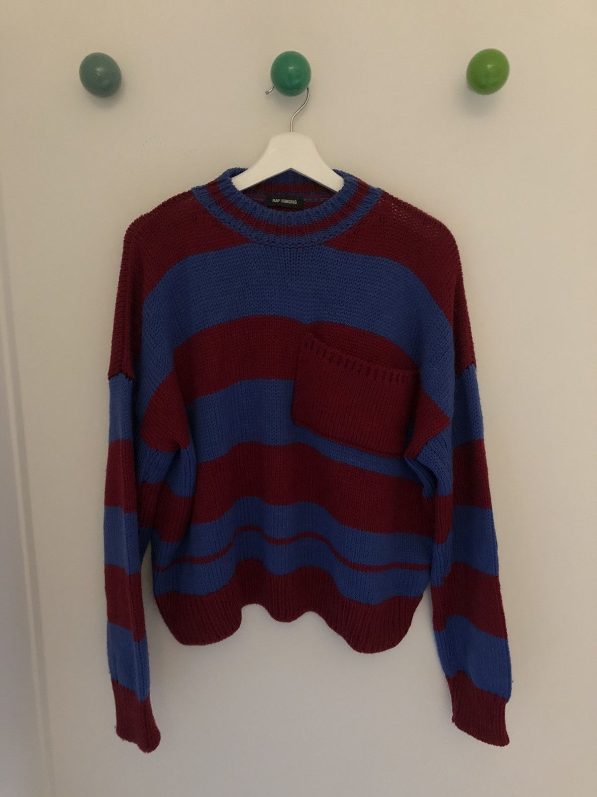 Raf Simons Raf Simons distribuer striped sweater | Grailed