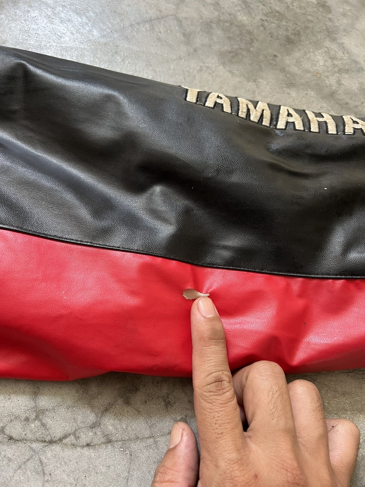 Vintage × Yamaha Vintage 🏴‍☠️ Yamaha Big Logo Spellout Embroidey Racing Jacket Size US XXL / EU 58 / 5 - 23 Thumbnail