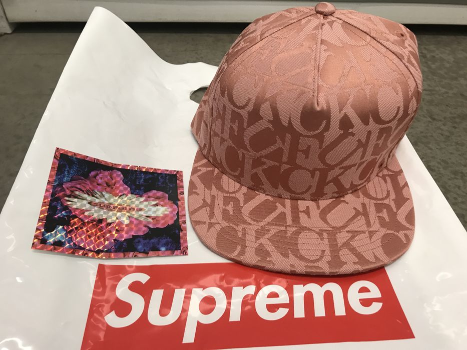 Supreme Fuck Jacquard 5-Panel-