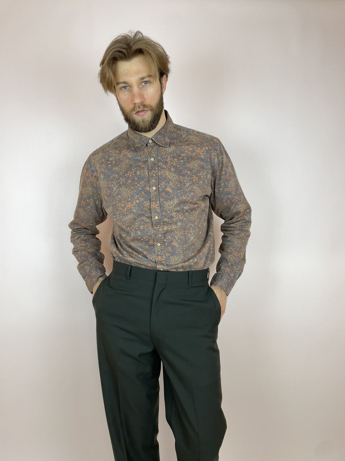 Scotch & Soda Scotch&Soda Military Shirt long sleeve Mens size XXL Size US XXL / EU 58 / 5 - 2 Thumbnail