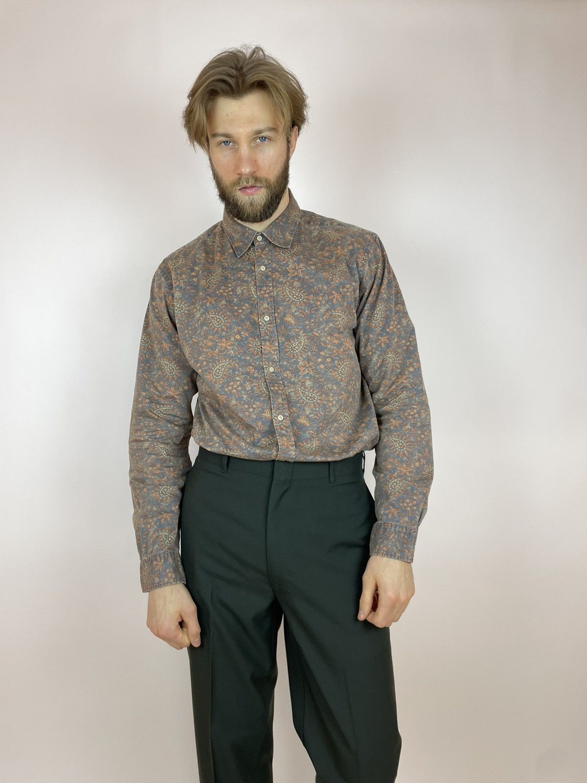 Scotch & Soda Scotch&Soda Military Shirt long sleeve Mens size XXL Size US XXL / EU 58 / 5 - 3 Thumbnail