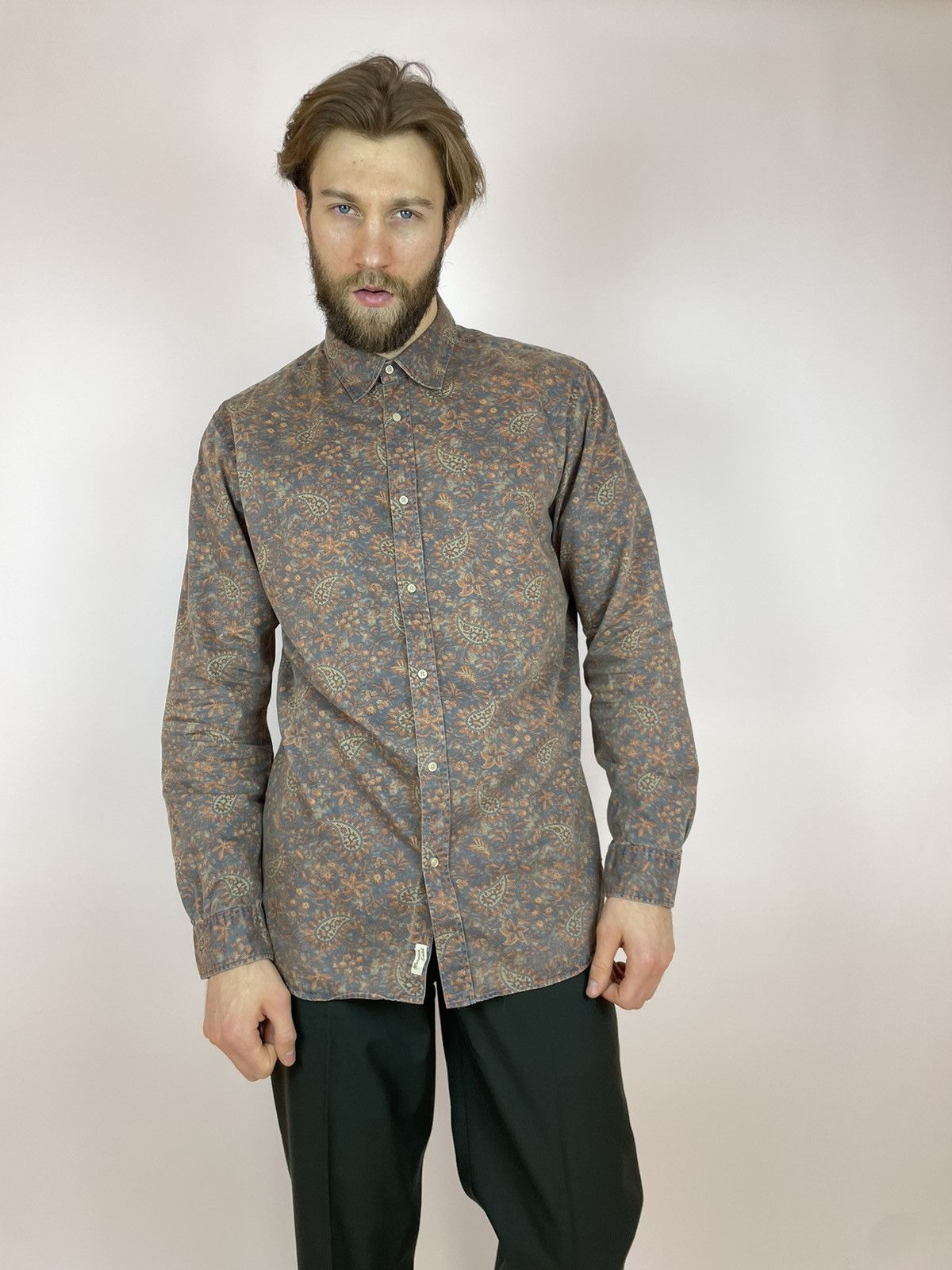 Scotch & Soda Scotch&Soda Military Shirt long sleeve Mens size XXL Size US XXL / EU 58 / 5 - 4 Thumbnail