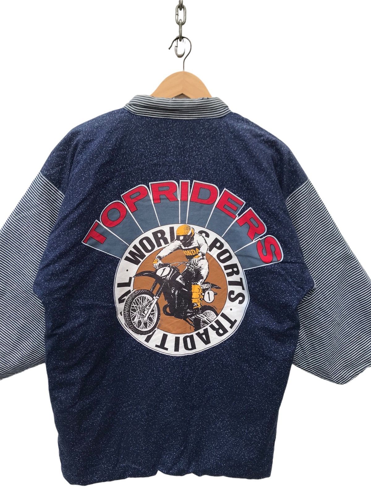 Honda × Vintage Rare Kimono Japan Honda Topriders World Sports Traditional Size US M / EU 48-50 / 2 - 6 Thumbnail