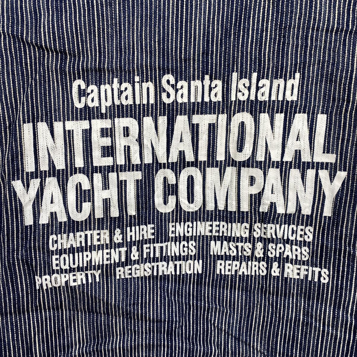 Vintage Vtg CAPTAIN SANTA Service Crew Yacht Company Hickory Stripes Size US S / EU 44-46 / 1 - 2 Thumbnail