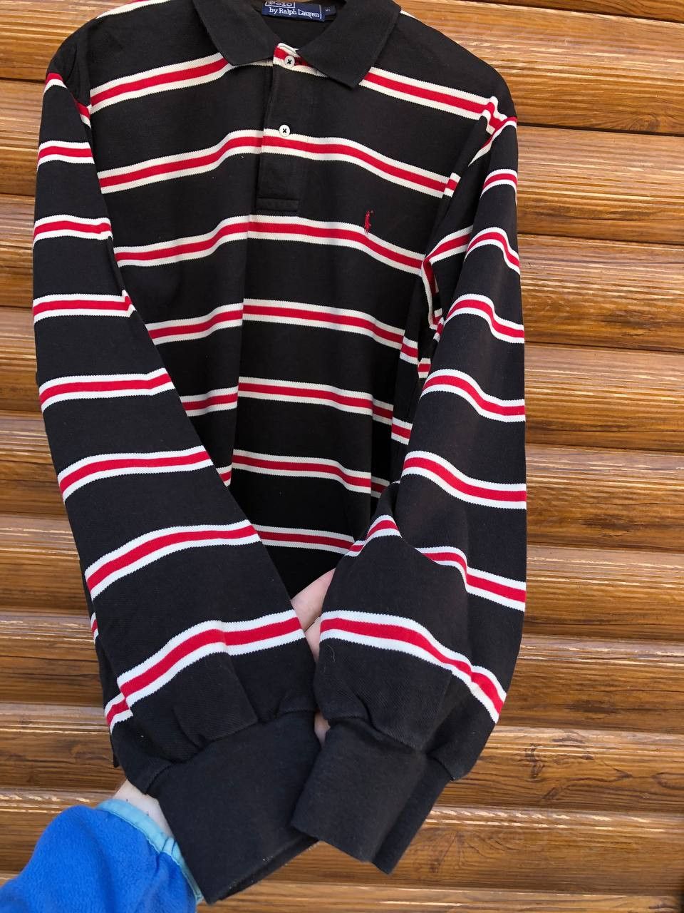 Vintage Longsleeve Polo ralph lauren vintage Rugby 90s Size US XL / EU 56 / 4 - 5 Thumbnail
