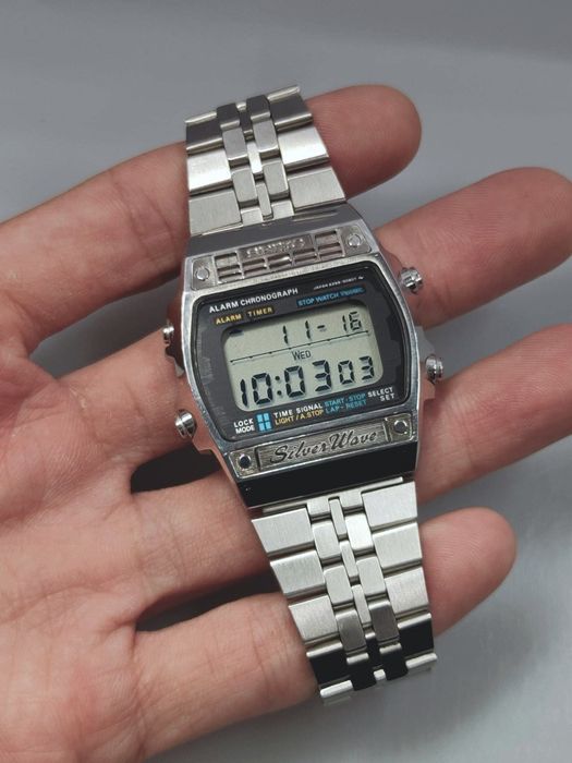 Vintage Vintage SEIKO Silverwave Digital Men’s Watch Ref. A259-5090 ...