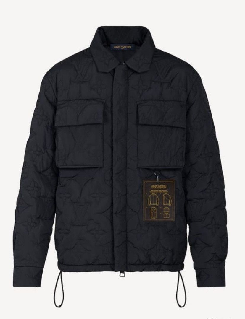 Louis Vuitton Louis Vuitton x Virgil Abloh Monogram Puffer Jacket | Grailed