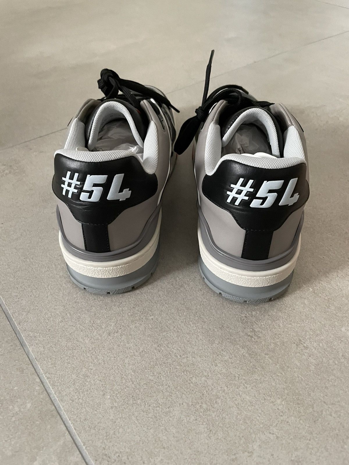 Louis Vuitton Louis Vuitton x Virgil Abloh LV7 Sneaker OG black cement Size US 9.5 / EU 42-43 - 4 Thumbnail