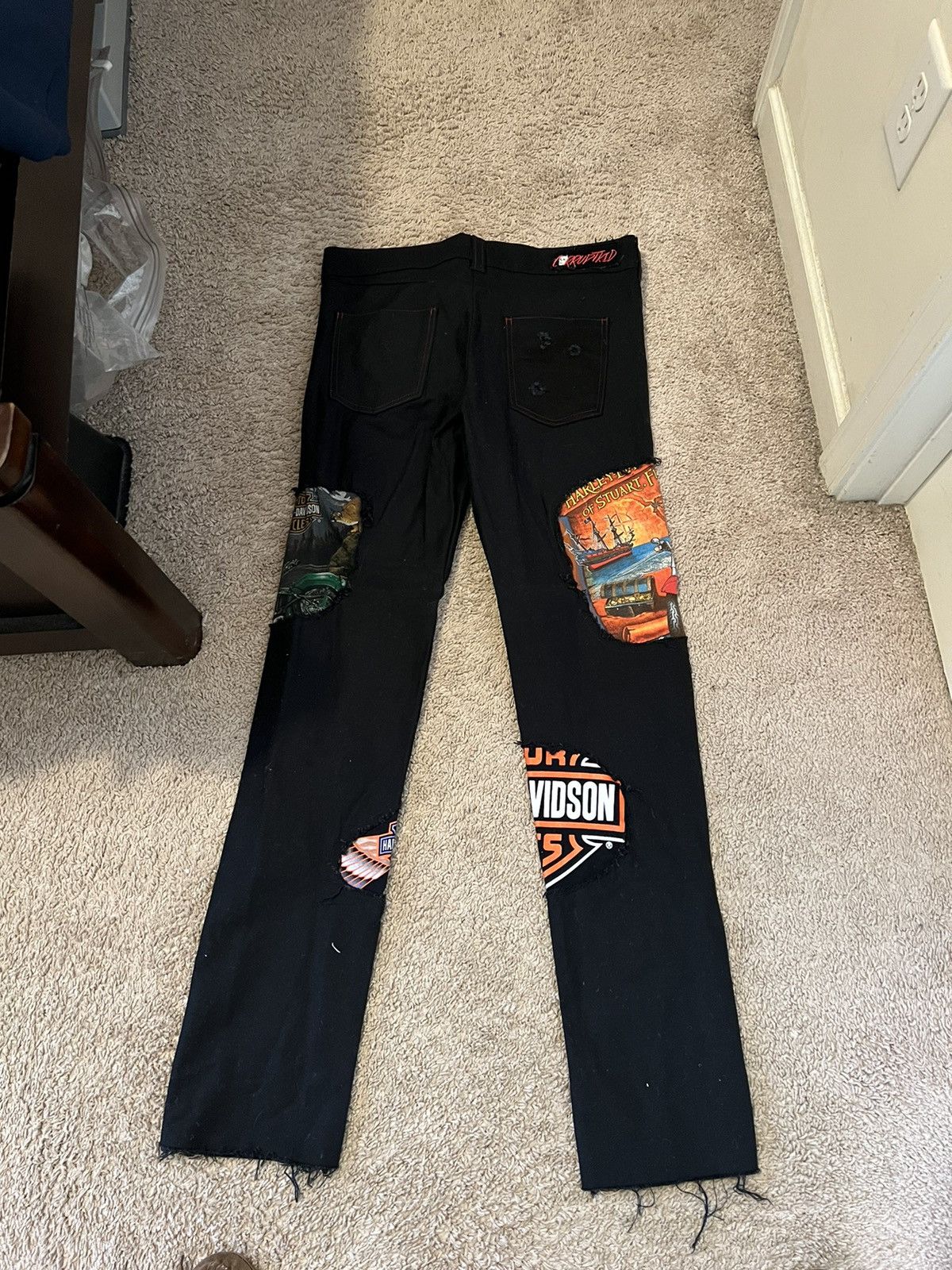 1/1 Corrupt Kid Harley Davidson jeans