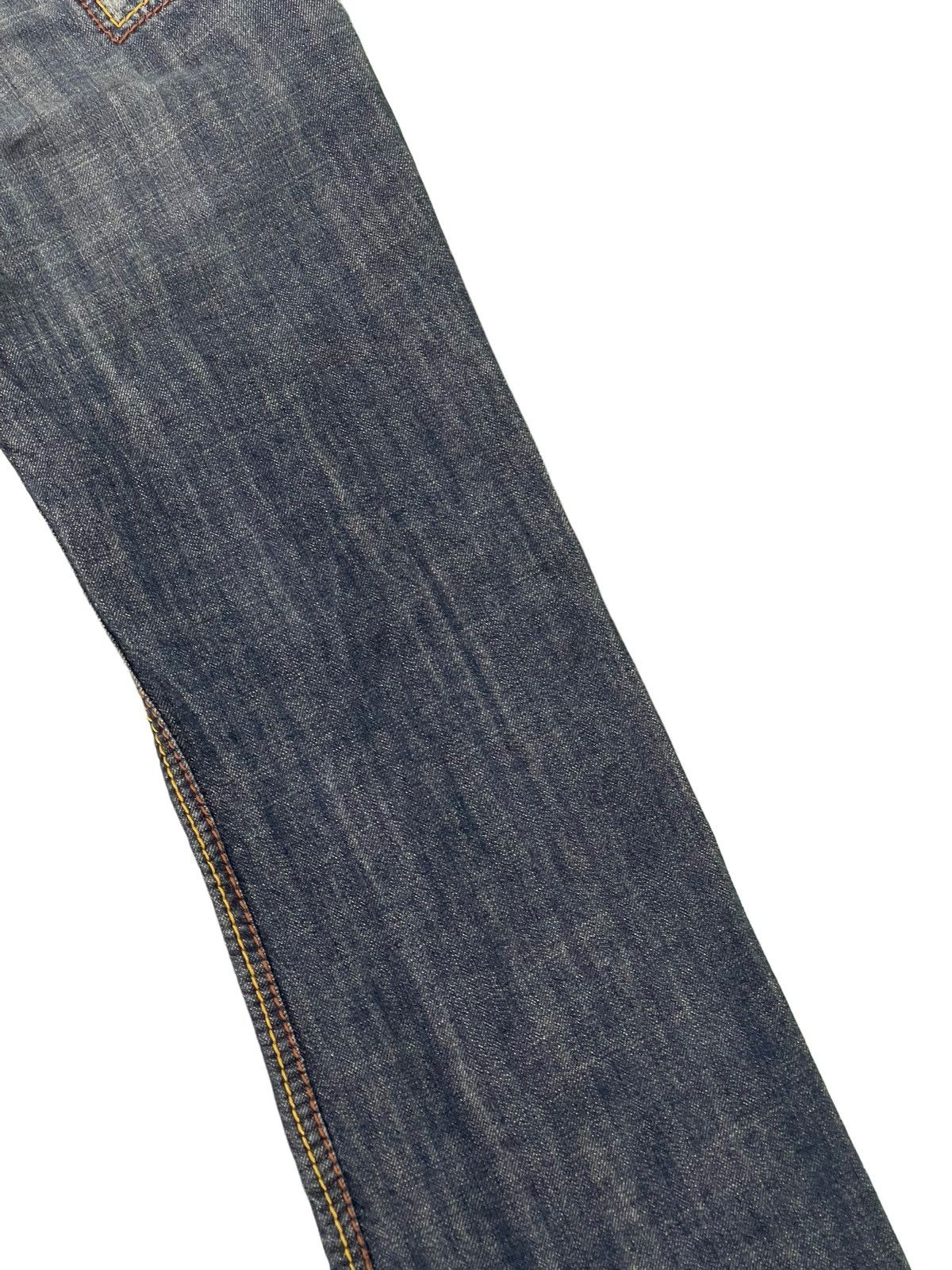 Japanese Brand Flare Jeans Genoese Japan Boot Cut Denim 4🟦9 Size US 28 / EU 44 - 19 Thumbnail