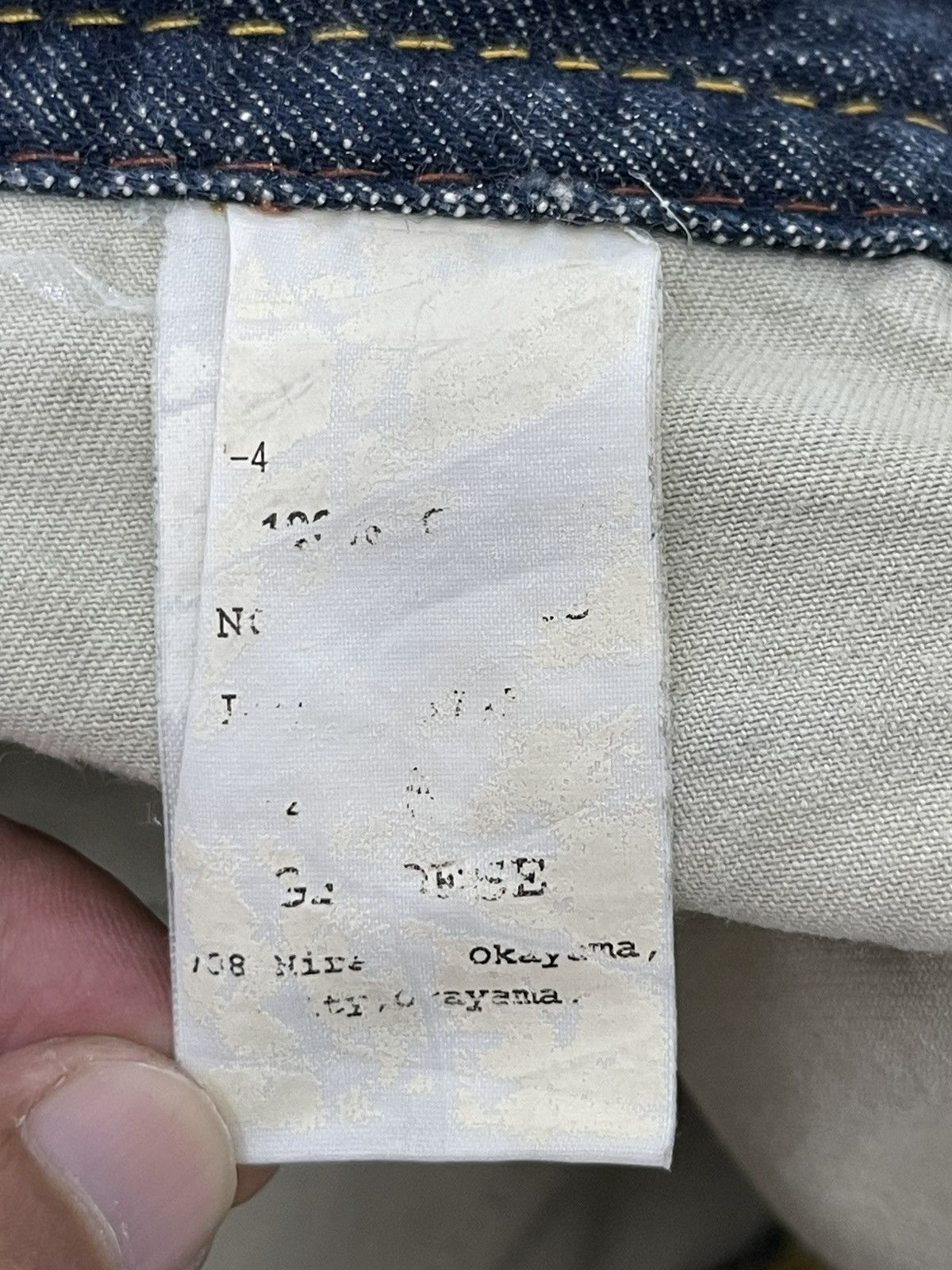 Japanese Brand Flare Jeans Genoese Japan Boot Cut Denim 4🟦9 Size US 28 / EU 44 - 22 Thumbnail