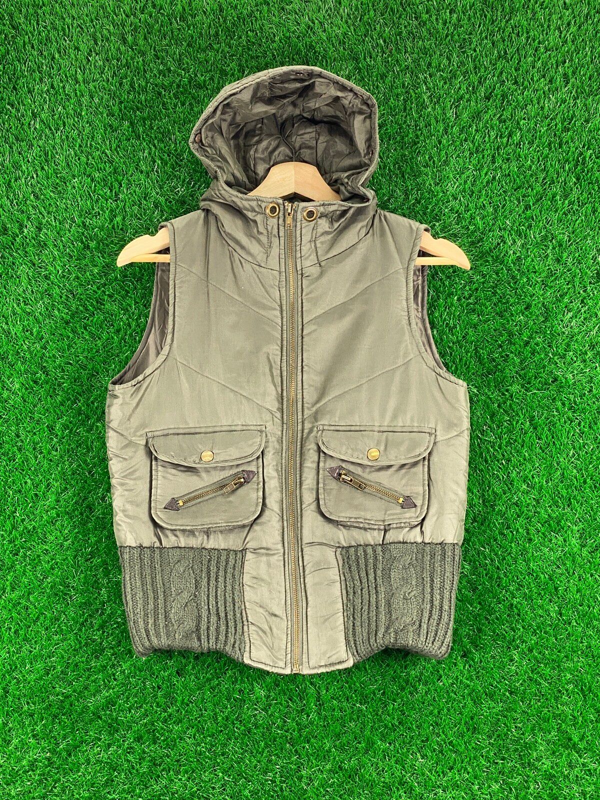Vintage ‼️OFFER‼️Vintage Japanese Vest Hoodie By Hudson Size US S / EU 44-46 / 1 - 1 Preview
