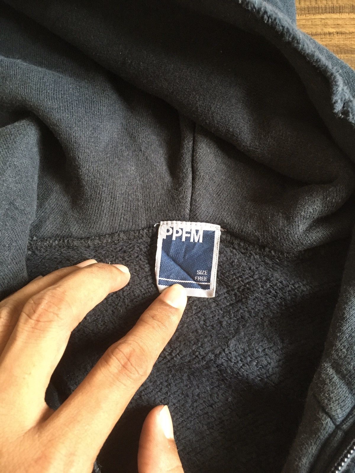 PPFM PPFM Hoodie Free Size Size US L / EU 52-54 / 3 - 9 Thumbnail