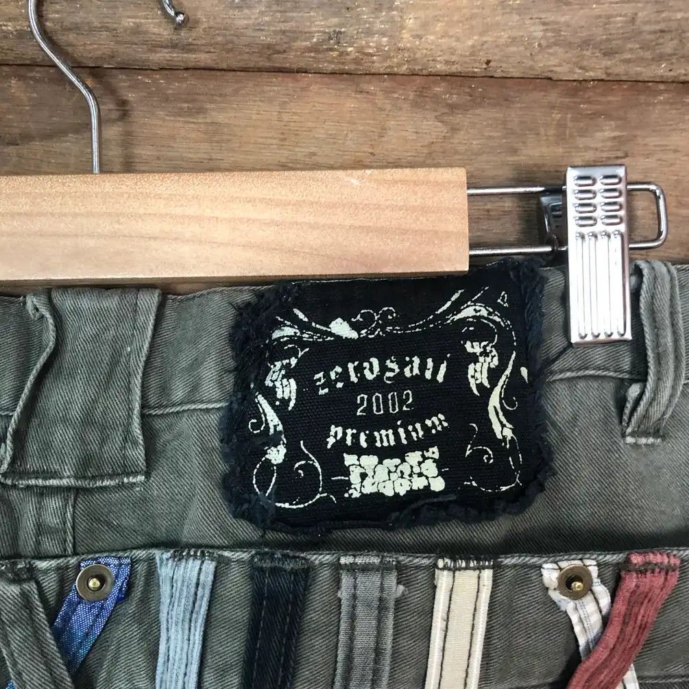 Japanese Brand × Vintage Japanese Brand Double Waist Grey Cargo Pants #658 Size US 30 / EU 46 - 16 Thumbnail