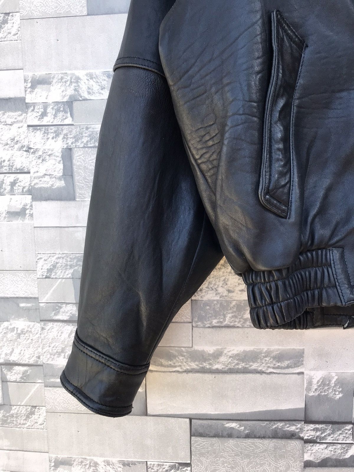 Japanese Brand × Vintage Japanese Vintage Craft Leather Jacket Size US L / EU 52-54 / 3 - 7 Thumbnail
