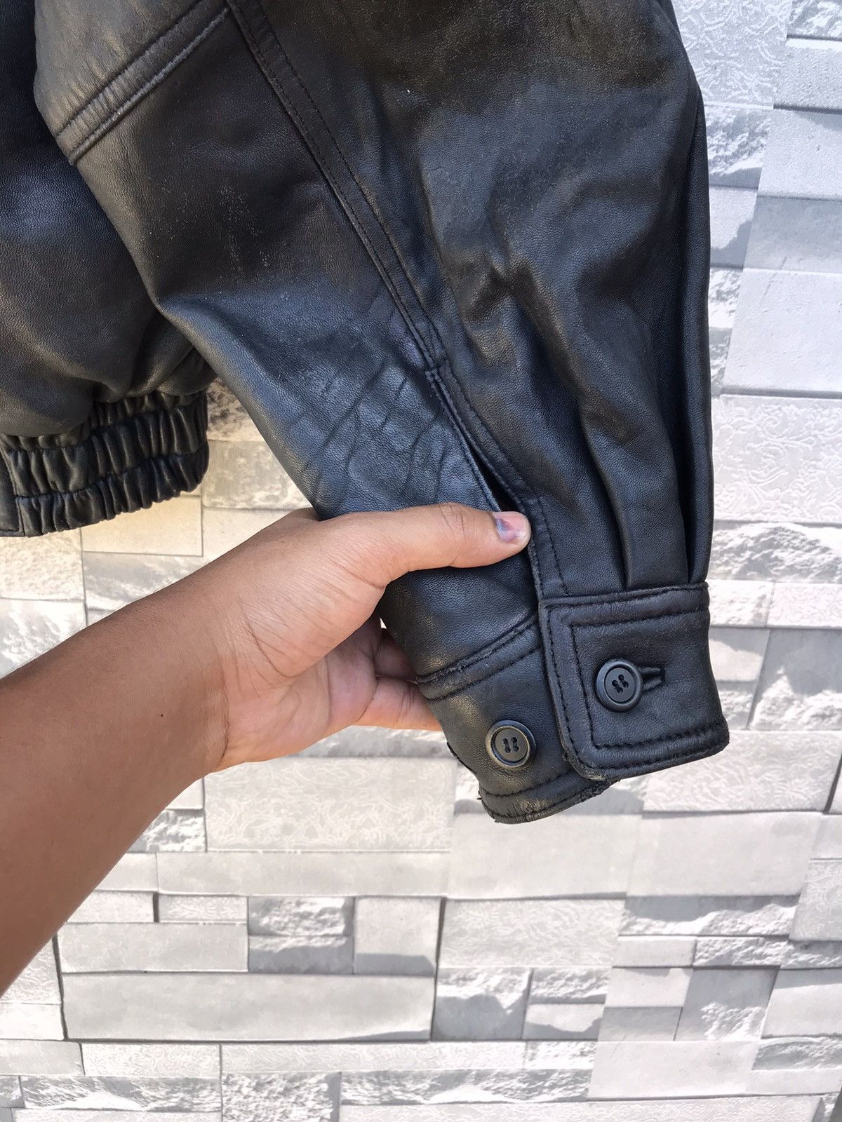 Japanese Brand × Vintage Japanese Vintage Craft Leather Jacket Size US L / EU 52-54 / 3 - 10 Thumbnail