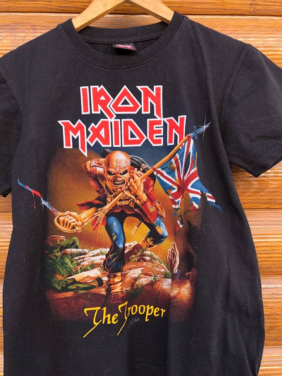 Band Tees × Iron Maiden × Vintage Iron Maden vintage rock band tee Size US S / EU 44-46 / 1 - 2 Thumbnail