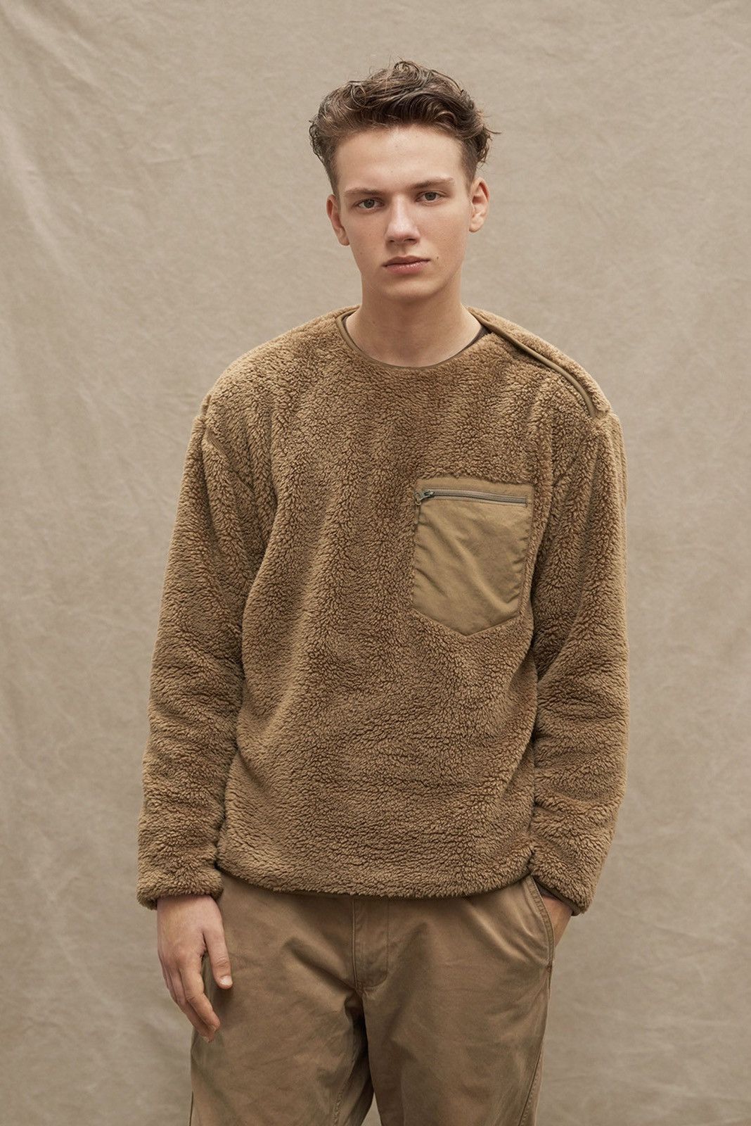 Engineered Garments X Uniqlo Fleece Jacket Single Pocket