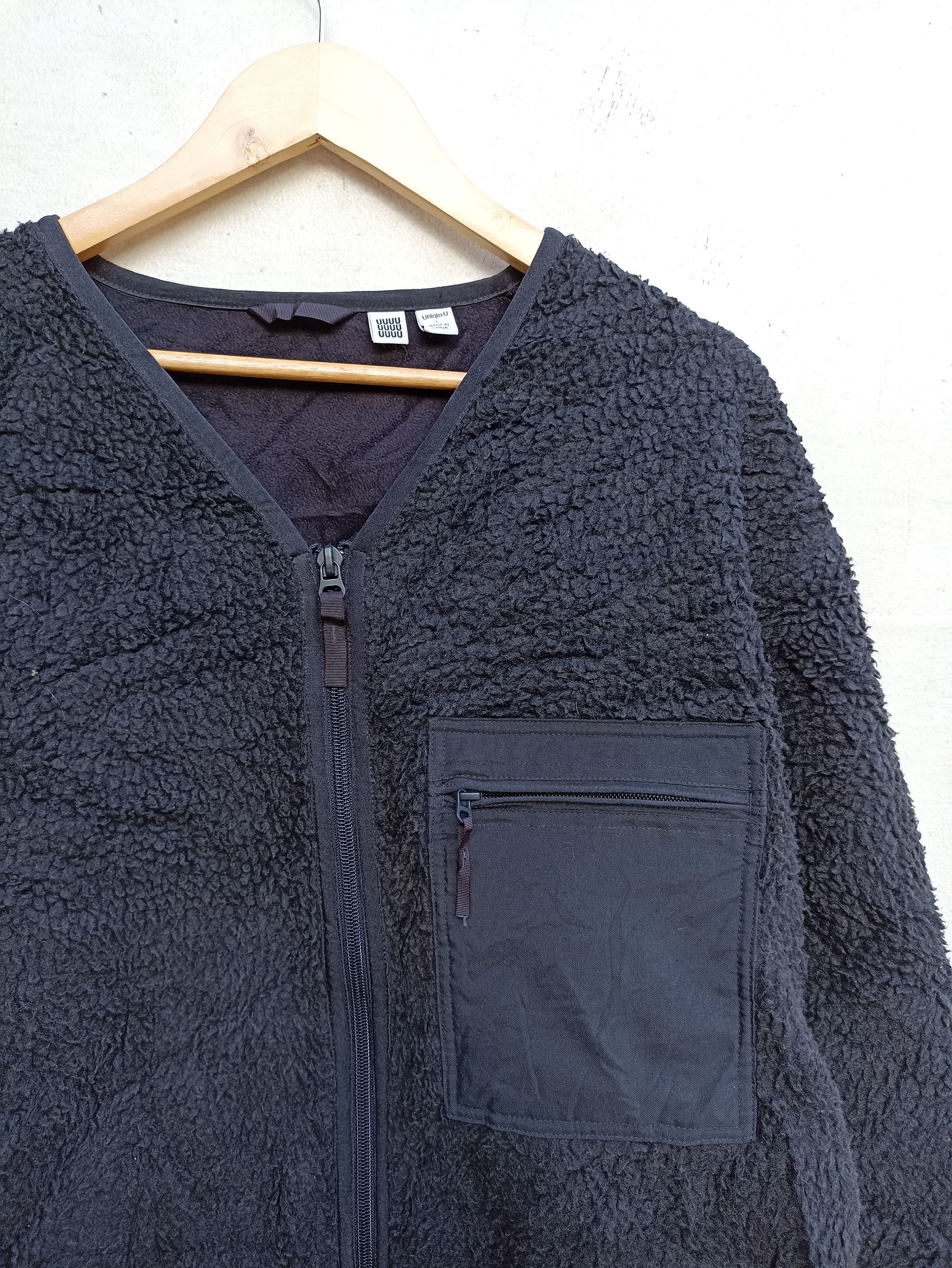 Lemaire × Uniqlo 🔥 STEALS 🔥 Uniqlo fleece sherpa cardigan Size US L / EU 52-54 / 3 - 4 Thumbnail