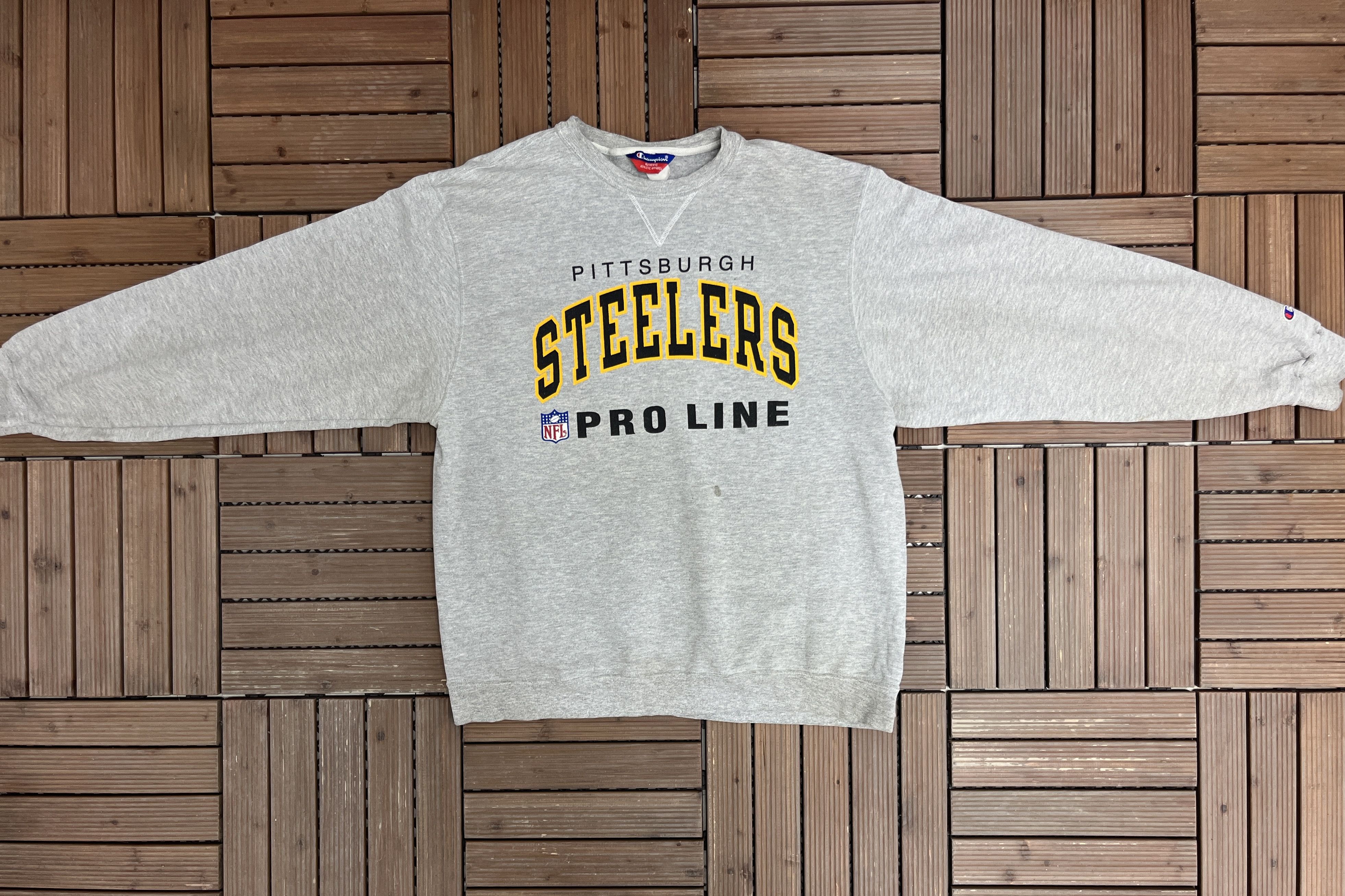 Vintage Pittsburgh Steelers Pro-Line Vintage Sweater Crewneck Size US XL / EU 56 / 4 - 5 Thumbnail
