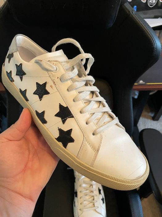 Saint Laurent Paris Saint Laurent star sneakers | Grailed