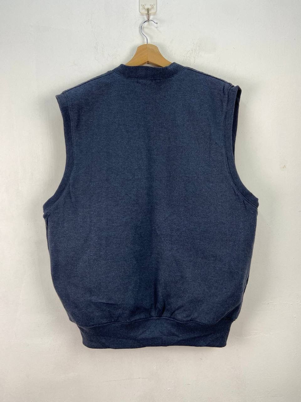 Designer × Valentino × Vintage Vintage 90s Piazza Valentino Vest Jacket Knitwear Size US L / EU 52-54 / 3 - 4 Thumbnail