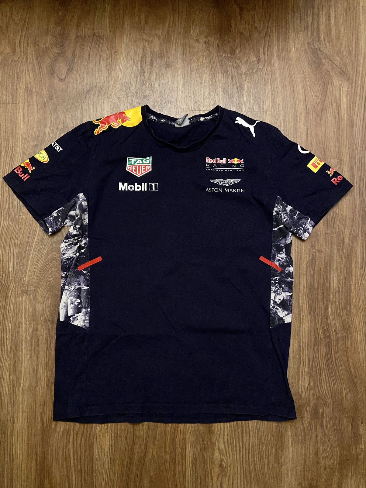 Puma Racing RedBull Aston Martin Vintage NASCAR Shirt