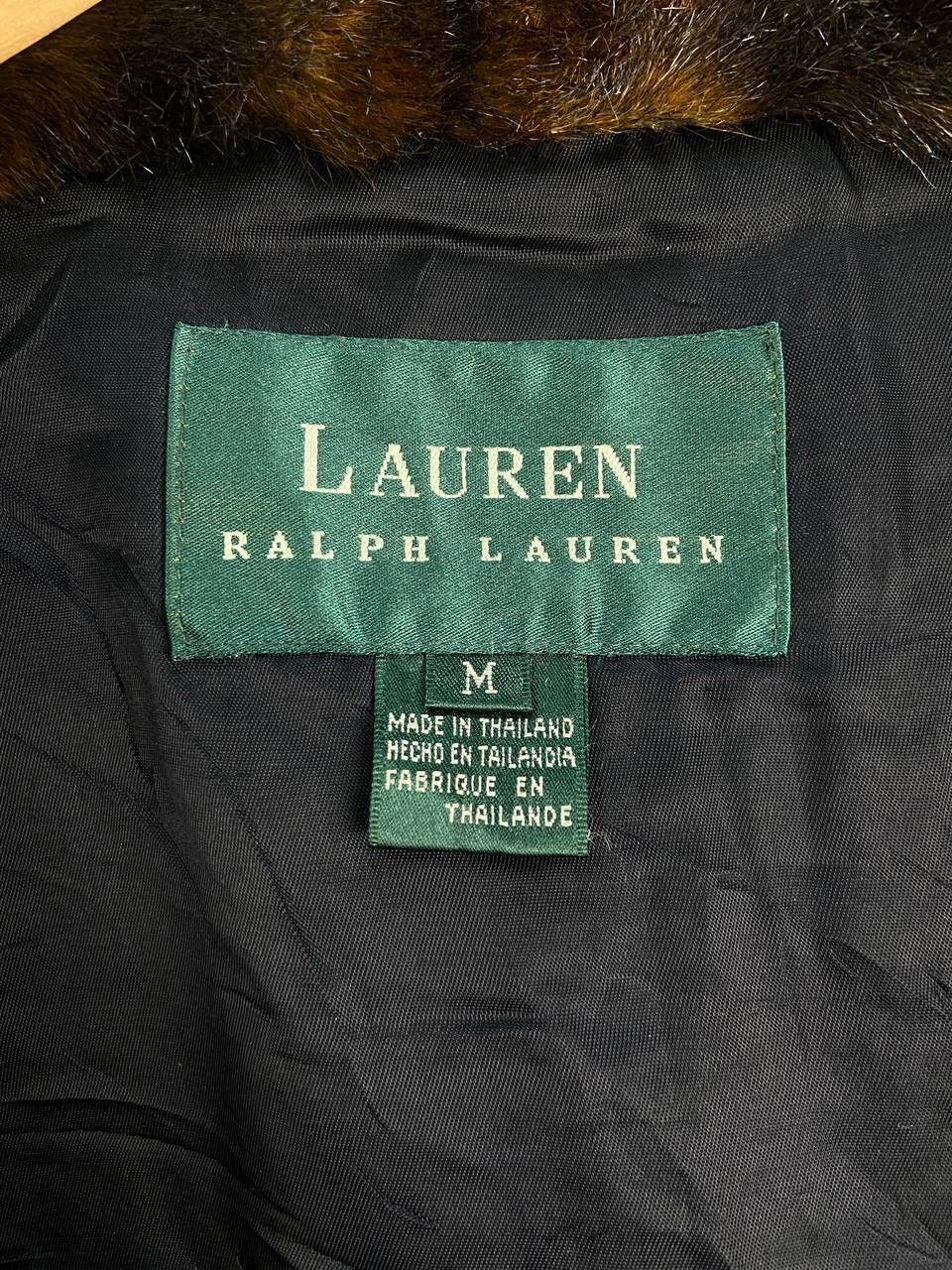 Ralph Lauren Vintage Ralph Lauren Quilted Vest Fur Vest Jacket Y2K Size US M / EU 48-50 / 2 - 2 Thumbnail