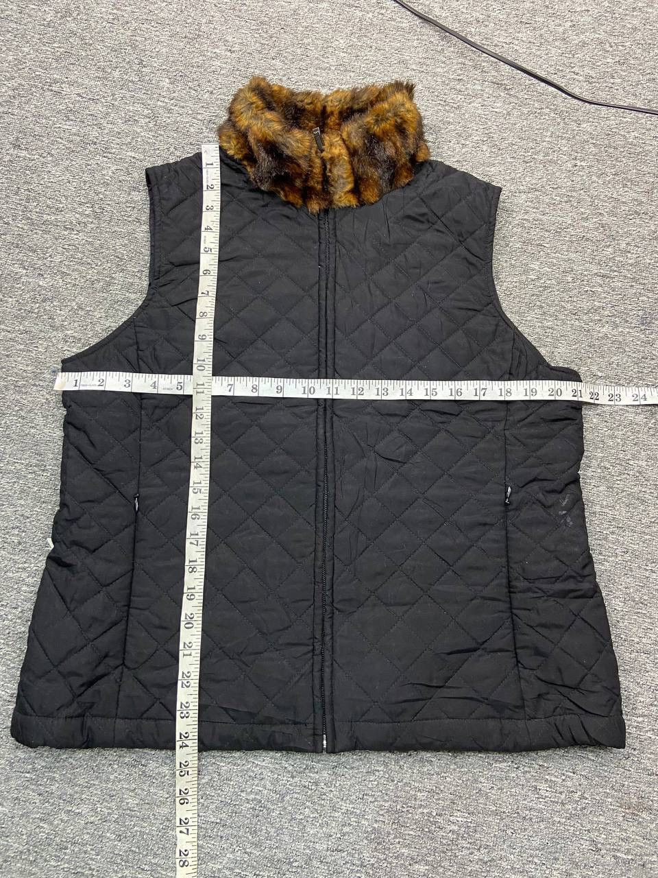 Ralph Lauren Vintage Ralph Lauren Quilted Vest Fur Vest Jacket Y2K Size US M / EU 48-50 / 2 - 11 Thumbnail