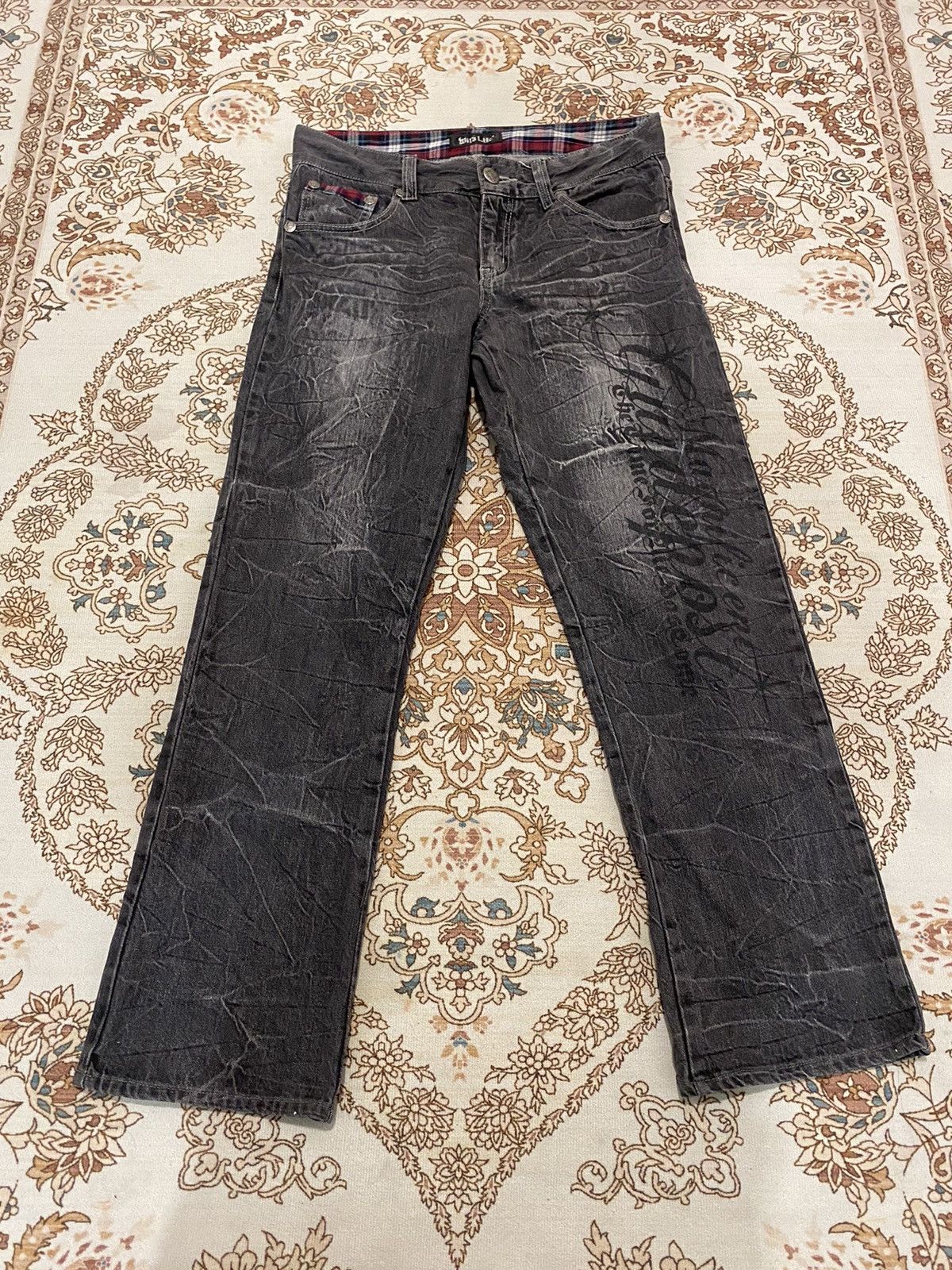 Vintage Wild Life Japanese Brand Jeans