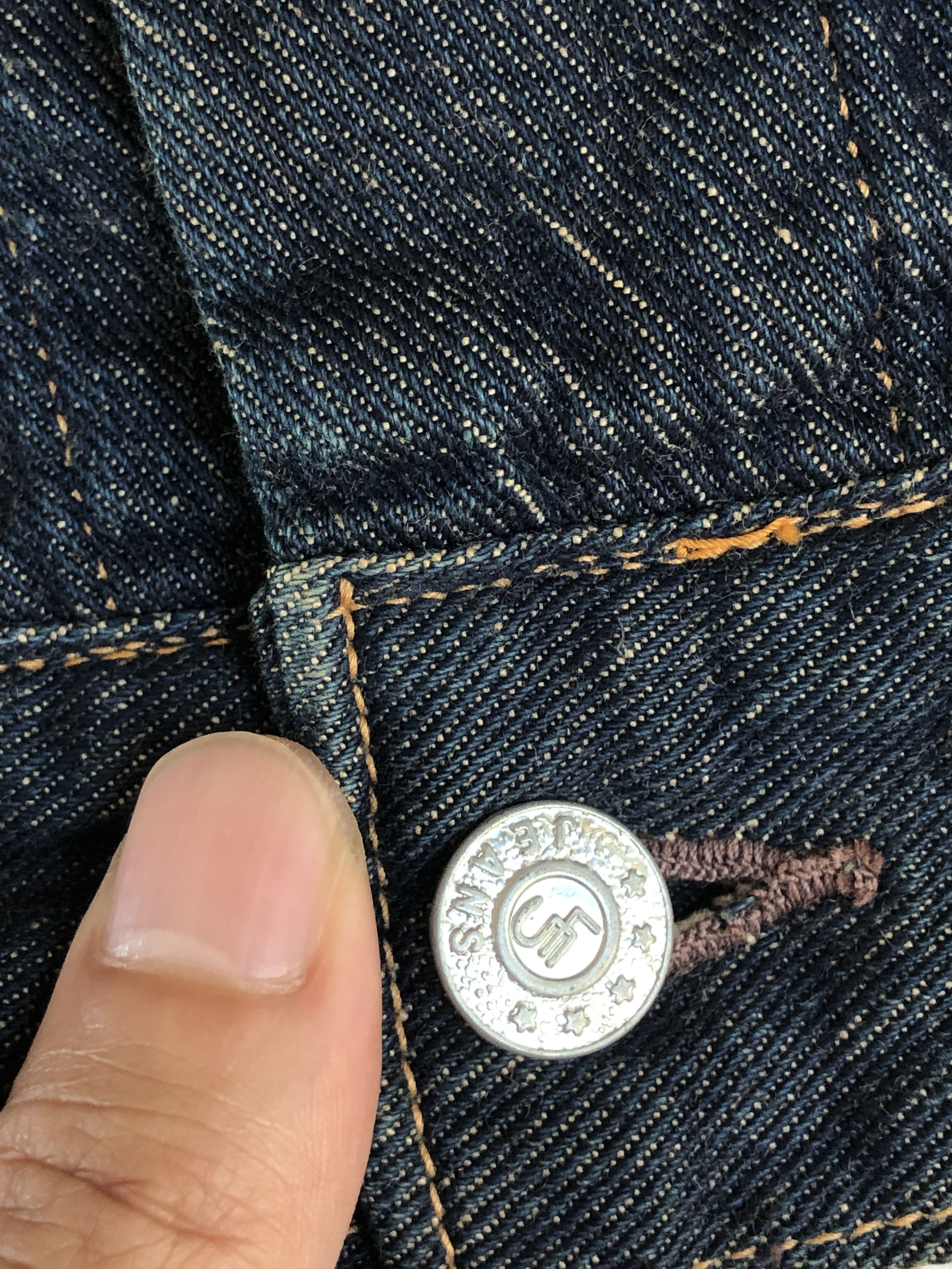 45rpm DENIM TRUCKER JACKET LINED Size XXS / US 00 / IT 34 - 6 Thumbnail
