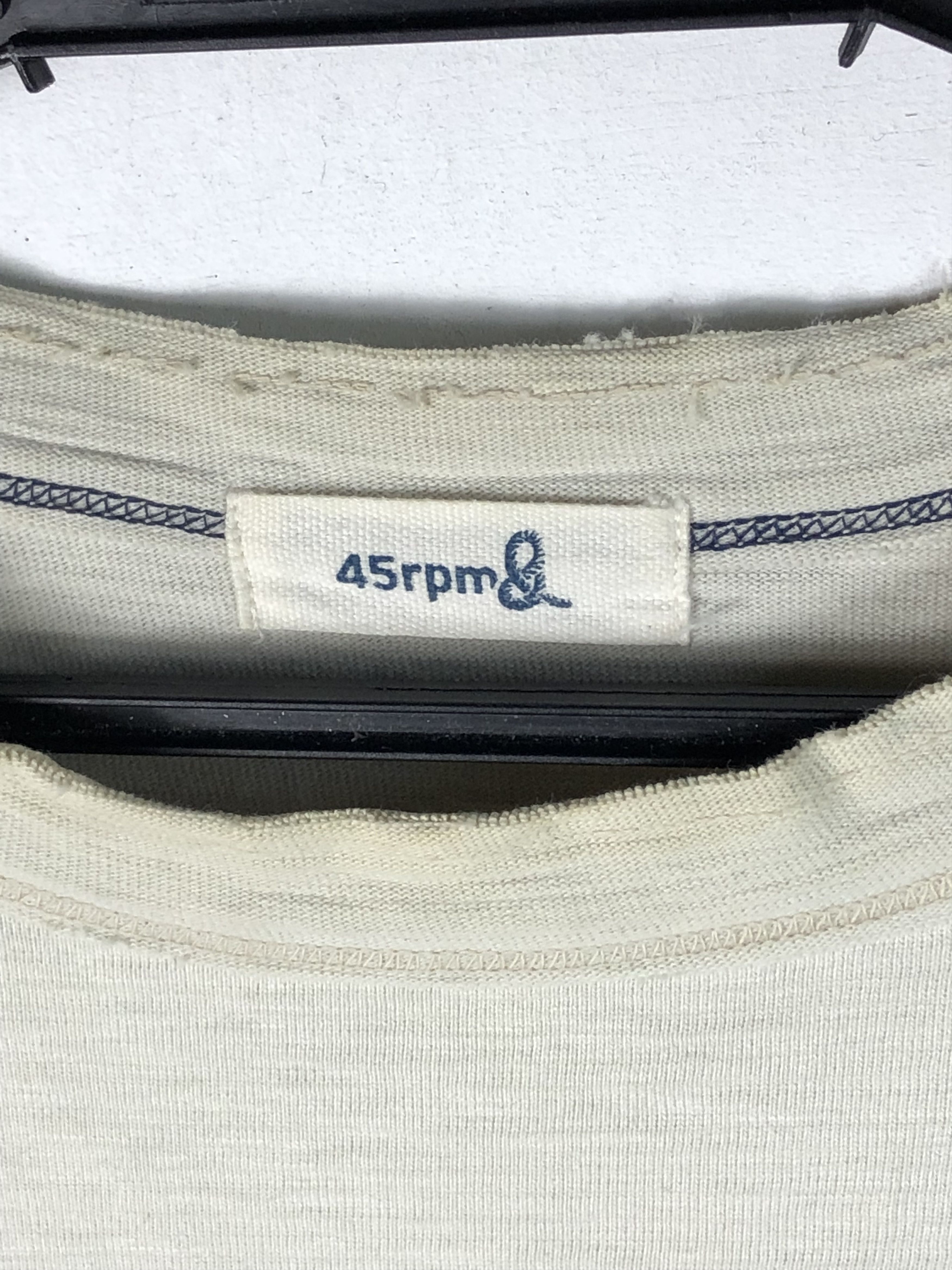 45rpm × Japanese Brand × Vintage VINTAGE 45RPM L/S SHIRT Size US L / EU 52-54 / 3 - 5 Thumbnail
