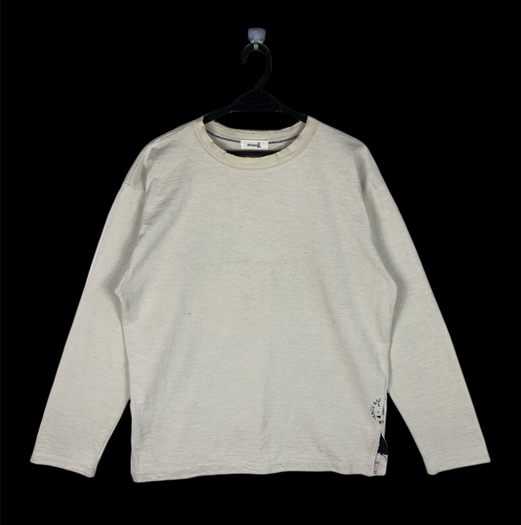 45rpm × Japanese Brand × Vintage VINTAGE 45RPM L/S SHIRT Size US L / EU 52-54 / 3 - 1 Thumbnail