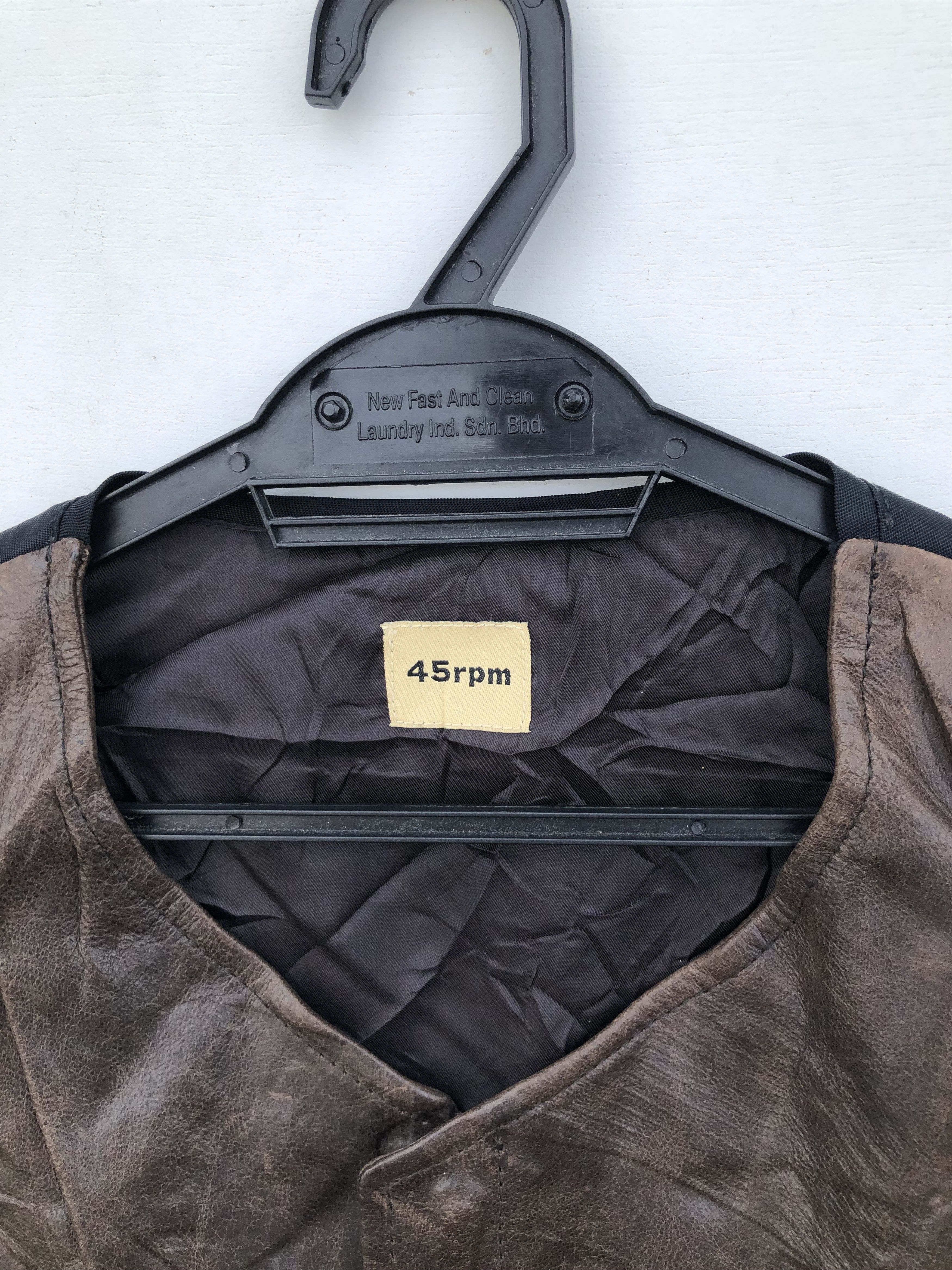 45rpm × Vintage VINTAGE 45RPM LEATHER VEST Size US XS / EU 42 / 0 - 5 Thumbnail