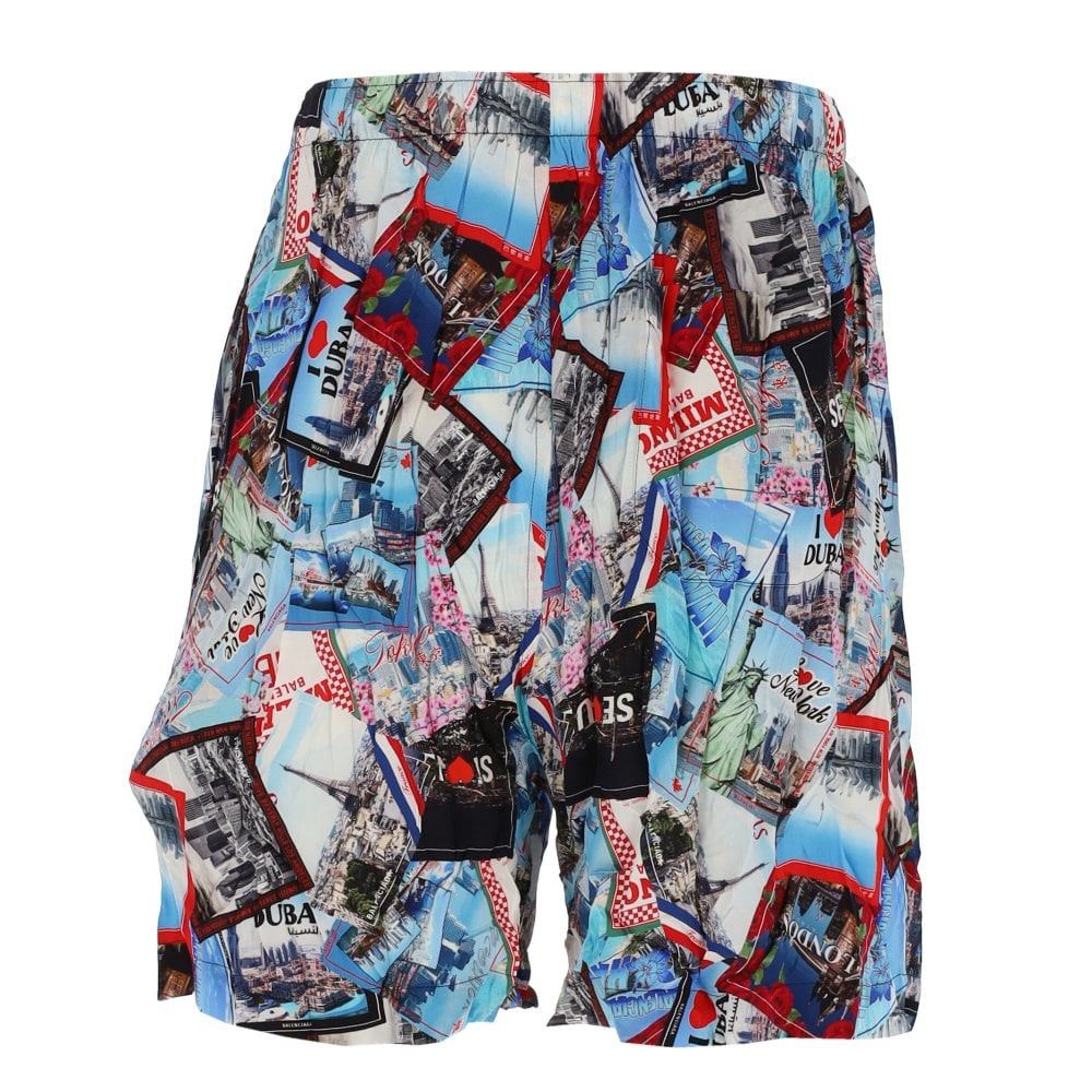 Balenciaga o11b112oob Shorts in Multicolor Size US 34 / EU 50 - 2 Thumbnail