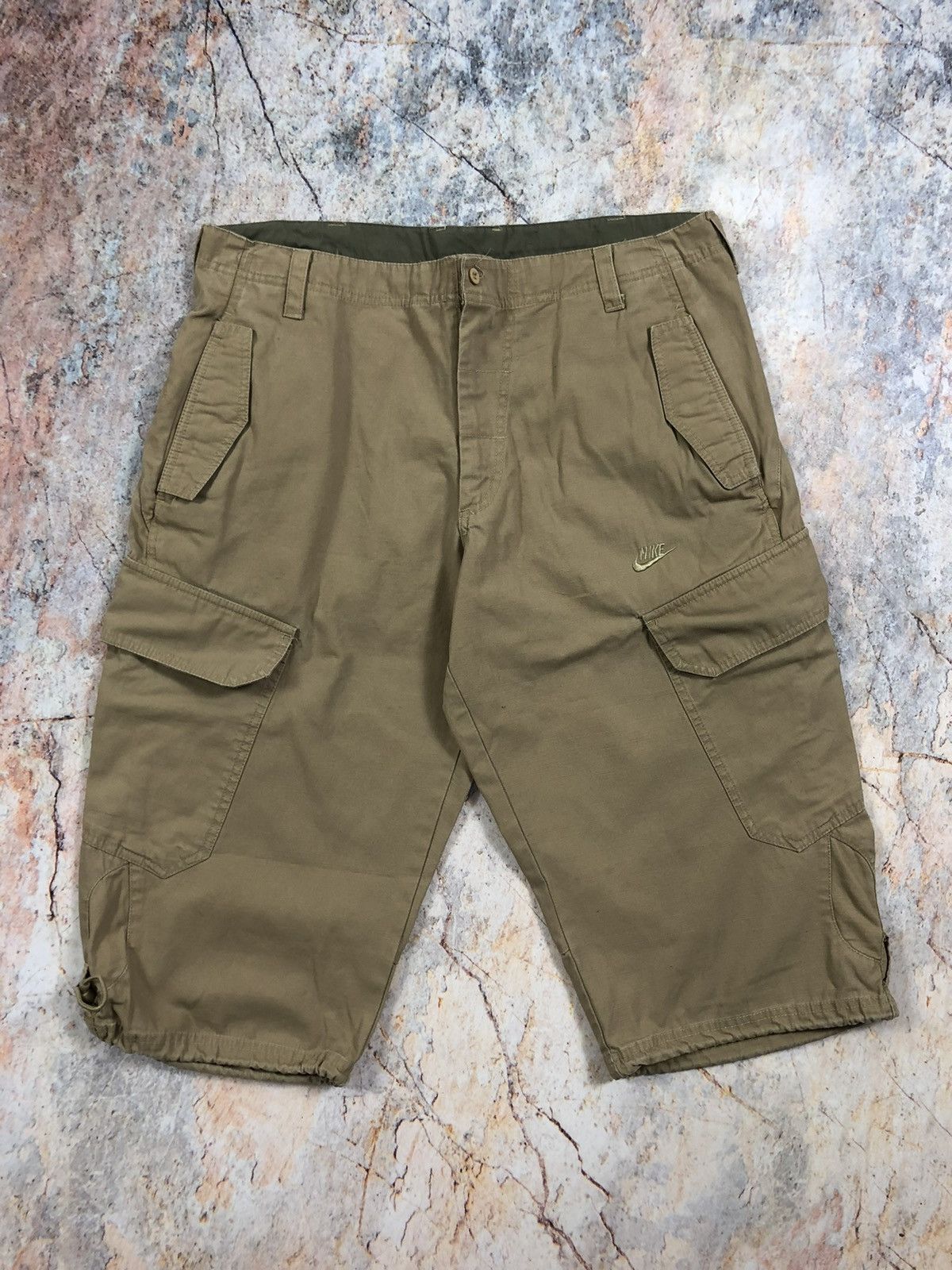 Nike × Vintage Nike vintage cargo shorts Size US 36 / EU 52 - 1 Thumbnail