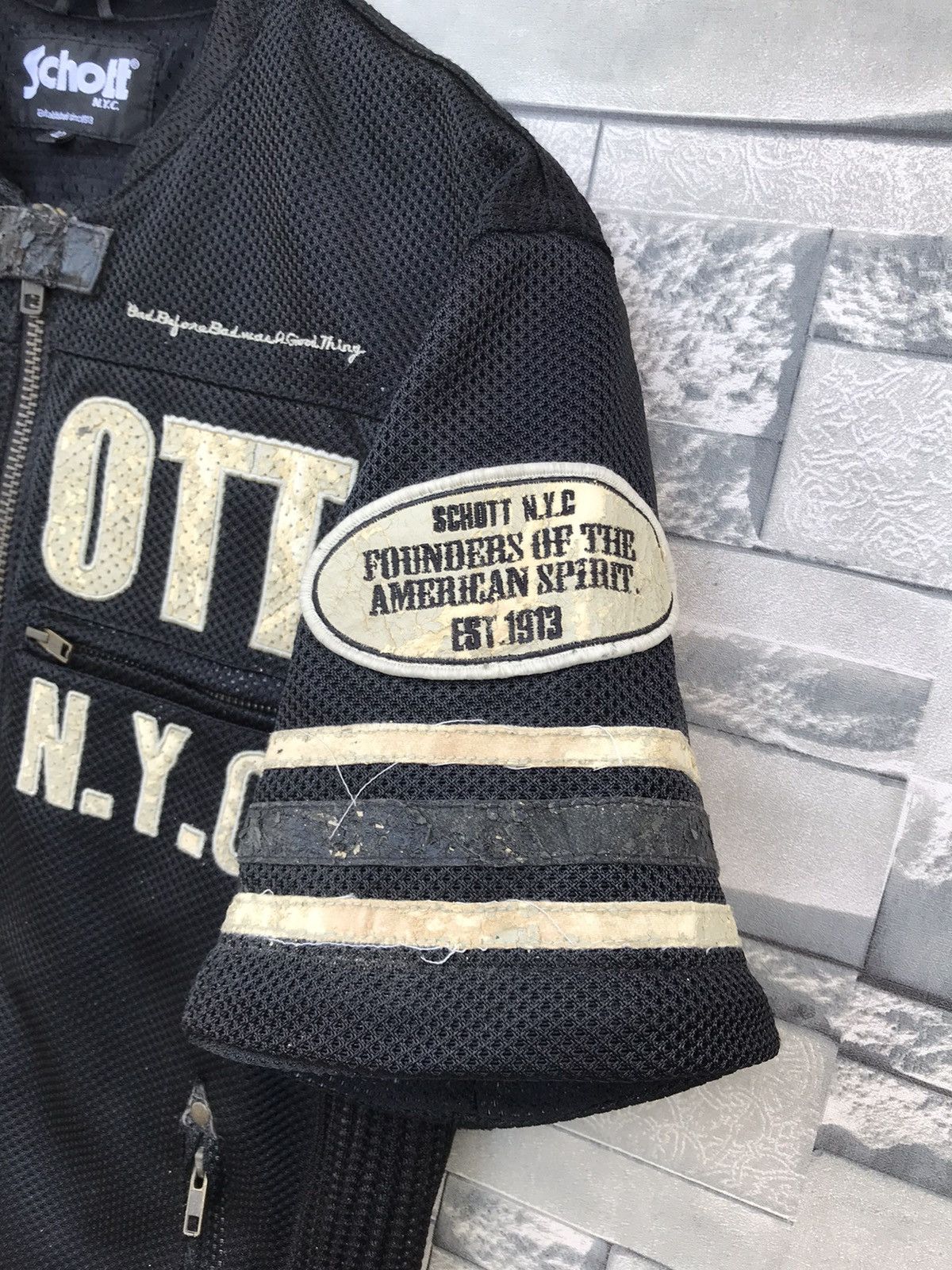 Japanese Brand Vintage Schott Nyc To The Open Road Jacket Size M / US 6-8 / IT 42-44 - 6 Thumbnail