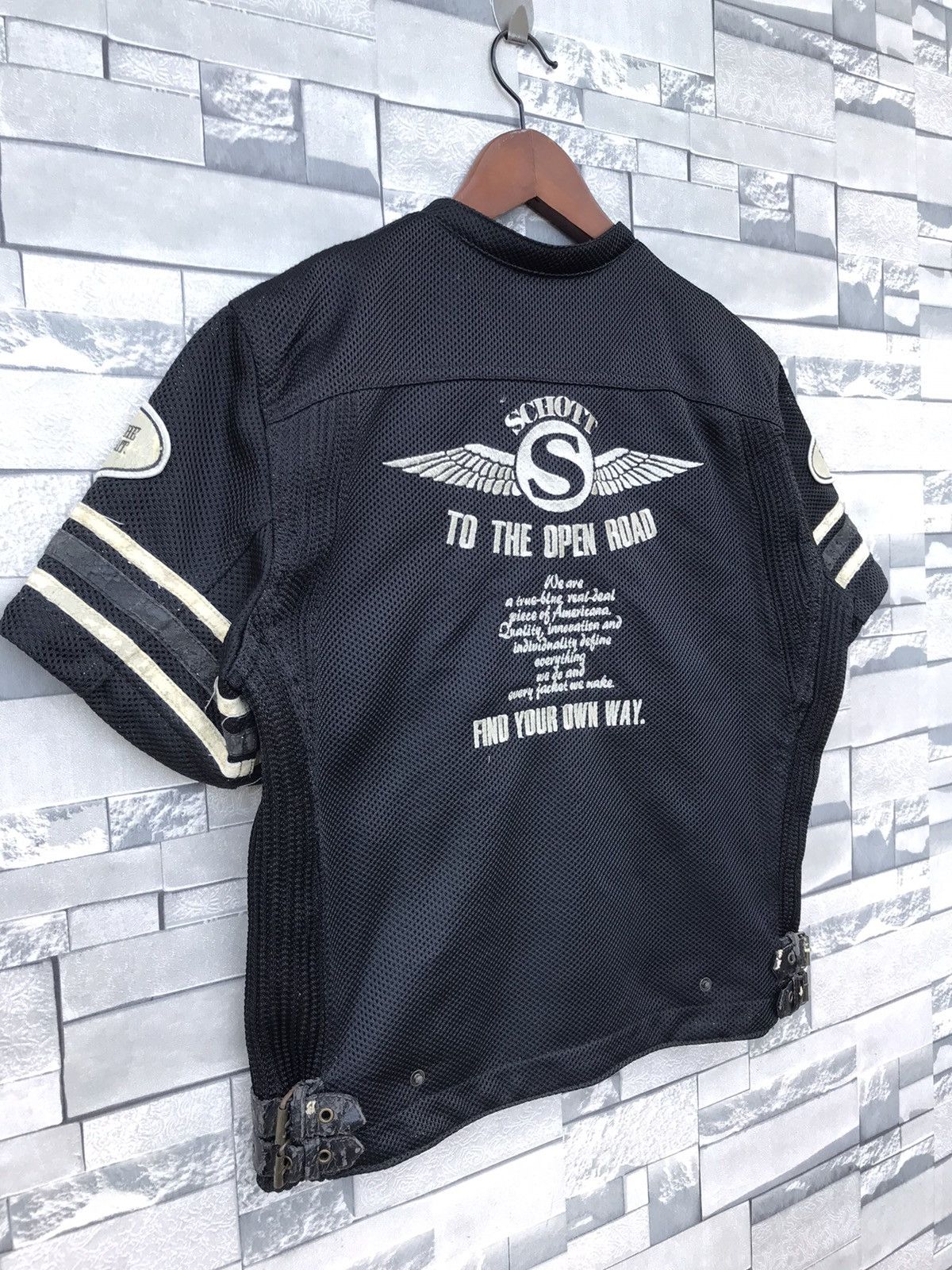 Japanese Brand Vintage Schott Nyc To The Open Road Jacket Size M / US 6-8 / IT 42-44 - 15 Thumbnail