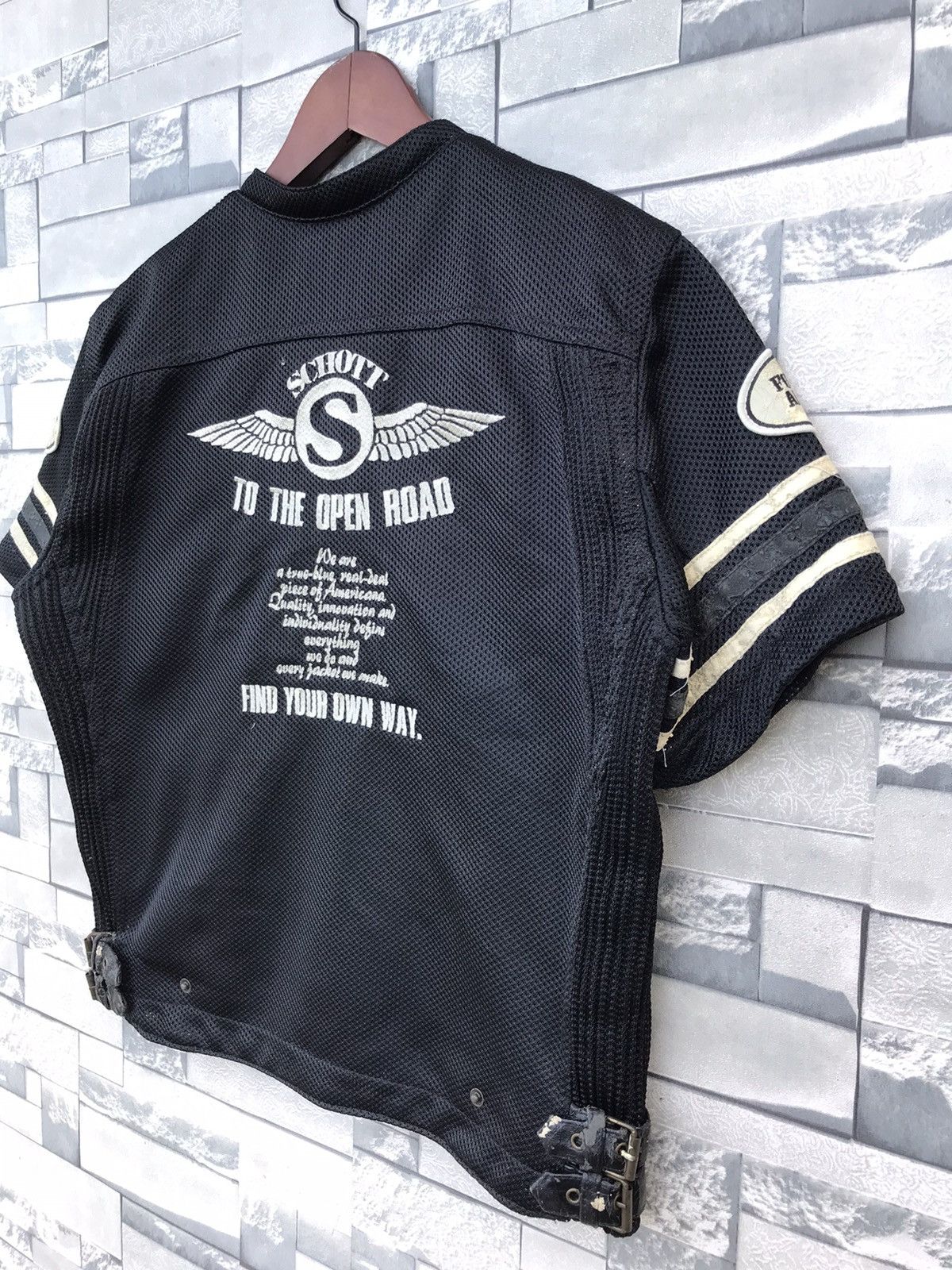 Japanese Brand Vintage Schott Nyc To The Open Road Jacket Size M / US 6-8 / IT 42-44 - 16 Thumbnail