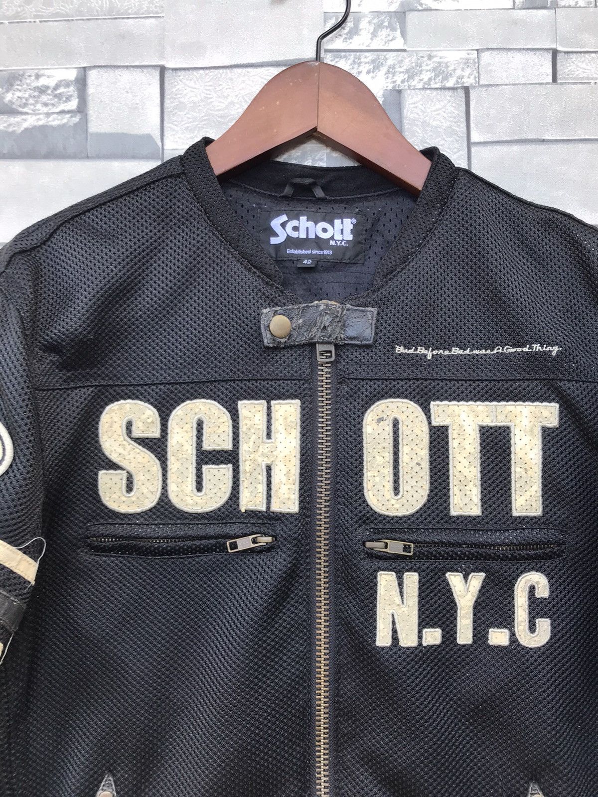 Japanese Brand Vintage Schott Nyc To The Open Road Jacket Size M / US 6-8 / IT 42-44 - 4 Thumbnail