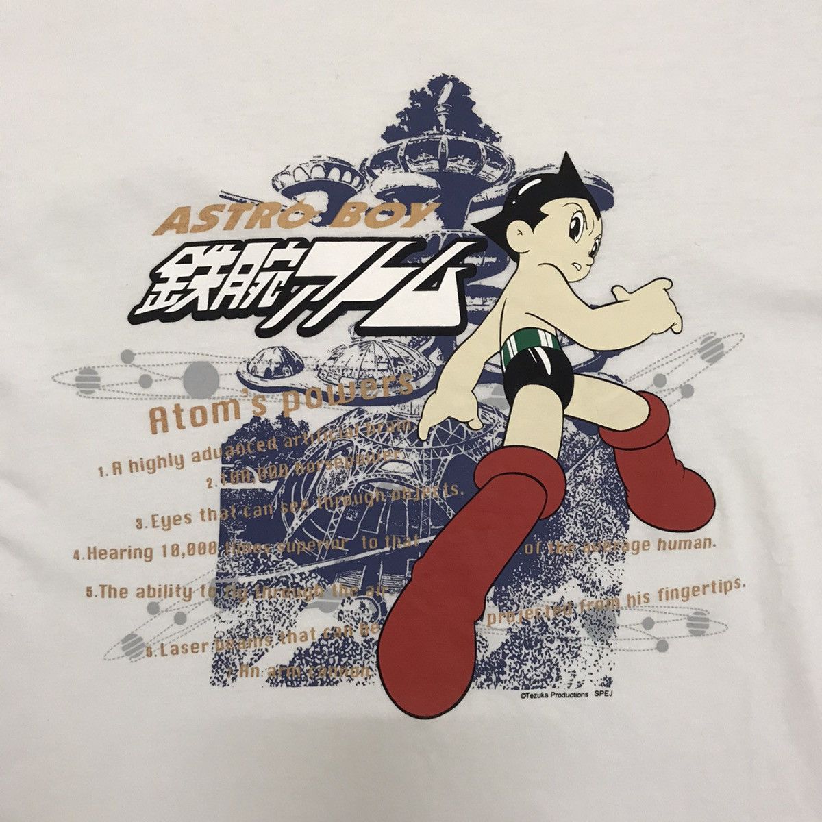 Anime × Cartoon Network × Vintage Vintage Astro Boy Tee Tezuka Production Manga Anime Tee Size US L / EU 52-54 / 3 - 3 Thumbnail