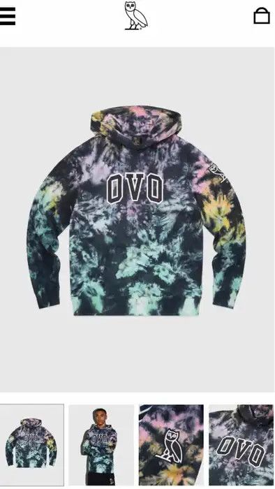 October's Very Own OVO OCTOBERS VERY OWN - TIE DYE MONOGRAM HOODIE Size US M / EU 48-50 / 2 - 6 Thumbnail