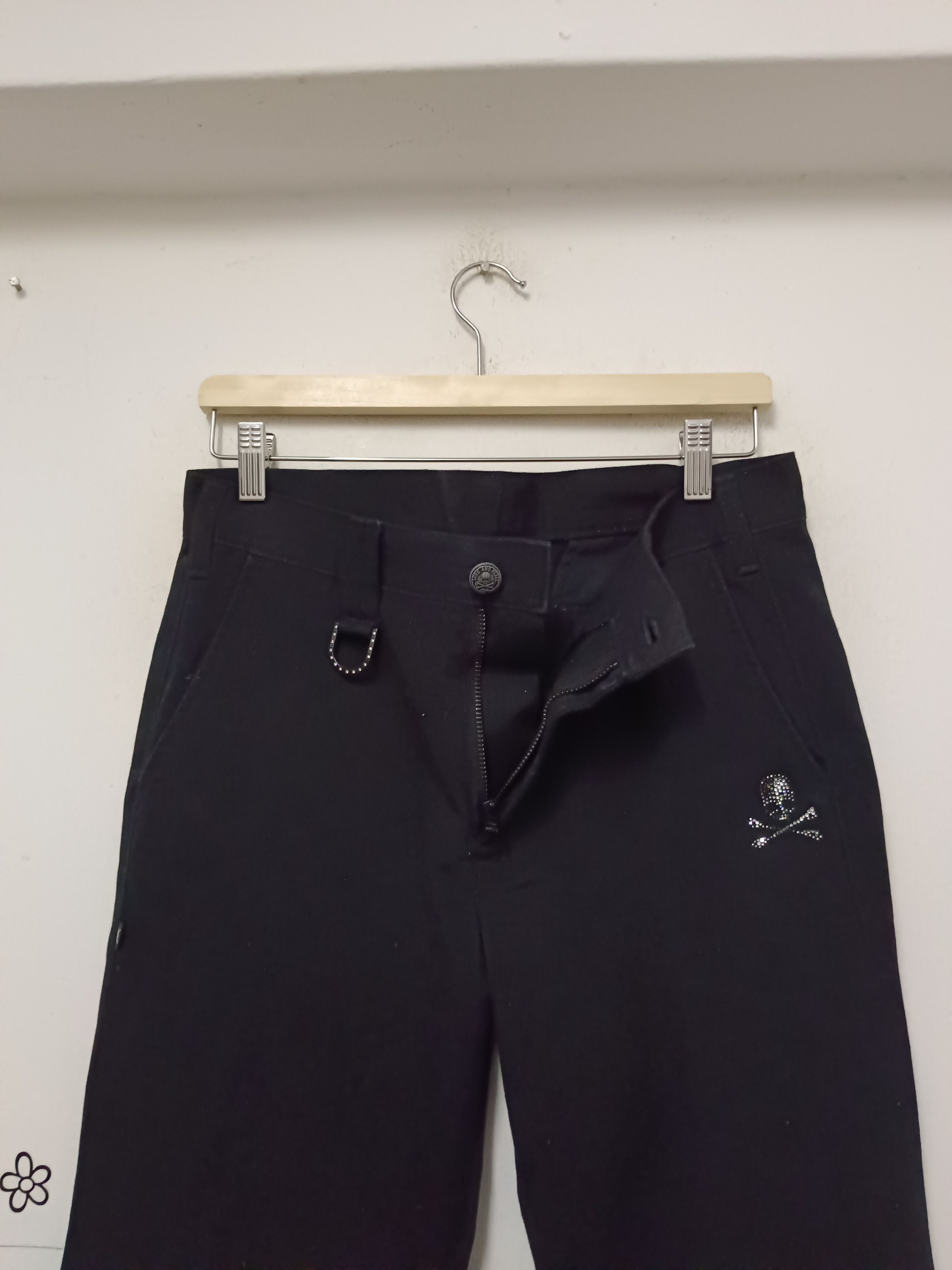 Rare Roen Swarovski Skull Pants
