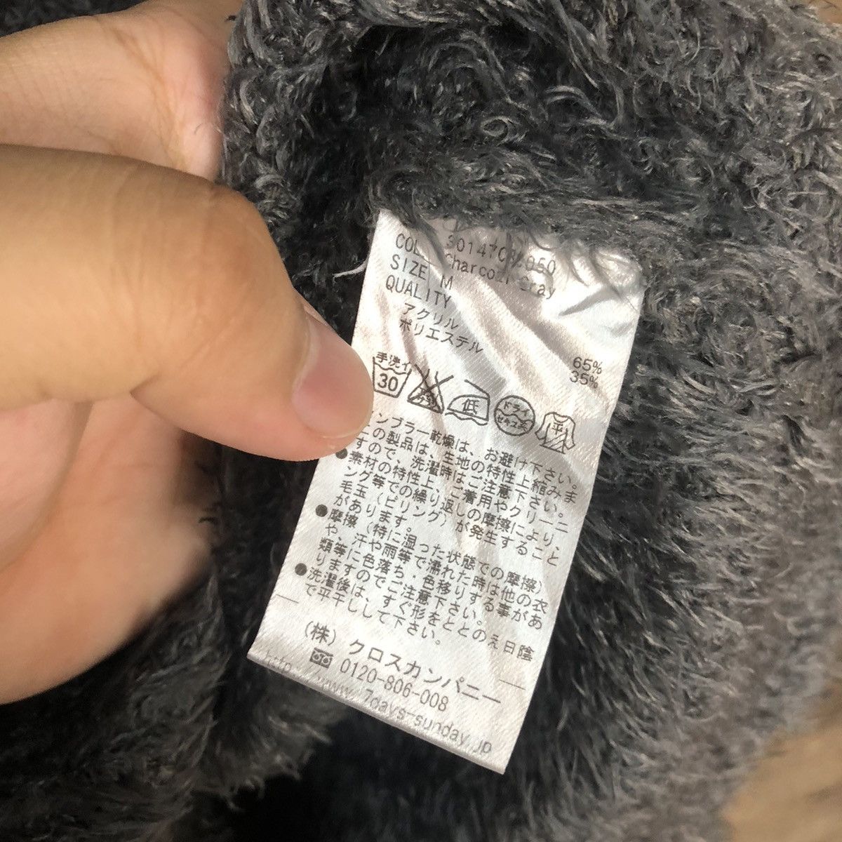 Homespun Knitwear × Japanese Brand DLS Sevendays Sunday Shag Shaggy Fur Mohair Knitwear #BB588 Size M / US 6-8 / IT 42-44 - 8 Thumbnail