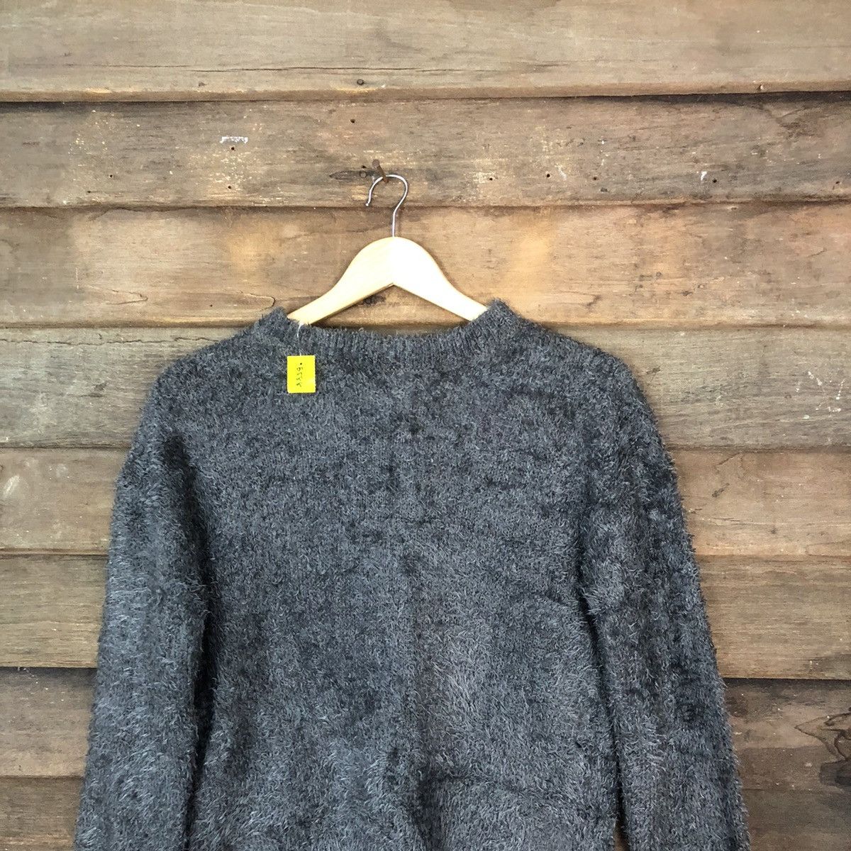 Homespun Knitwear × Japanese Brand DLS Sevendays Sunday Shag Shaggy Fur Mohair Knitwear #BB588 Size M / US 6-8 / IT 42-44 - 2 Thumbnail