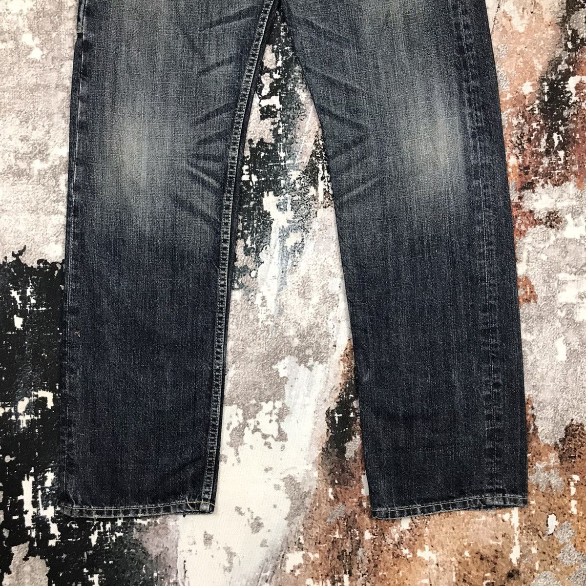 Japanese Brand Vintage Japanese Oririn Jeans Carpenter Workwear Denim Jean Size US 32 / EU 48 - 11 Thumbnail