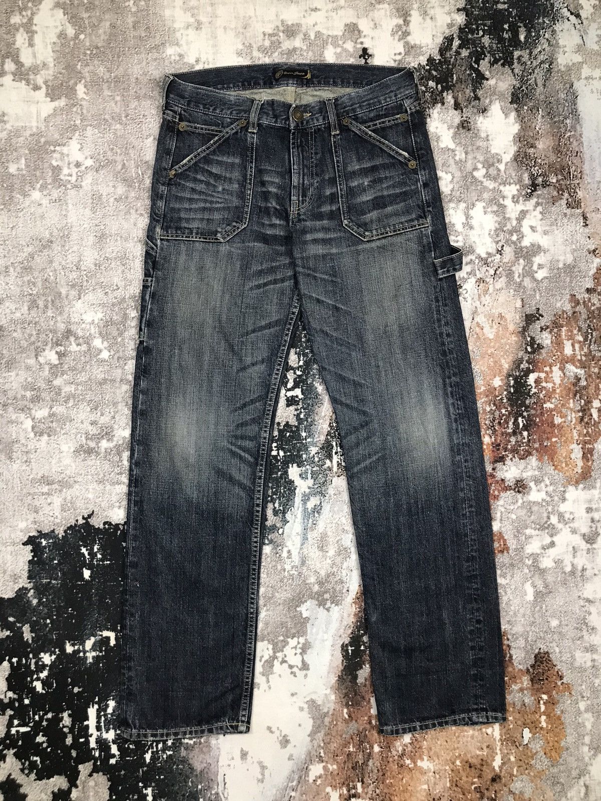 Japanese Brand Vintage Japanese Oririn Jeans Carpenter Workwear Denim Jean Size US 32 / EU 48 - 7 Thumbnail