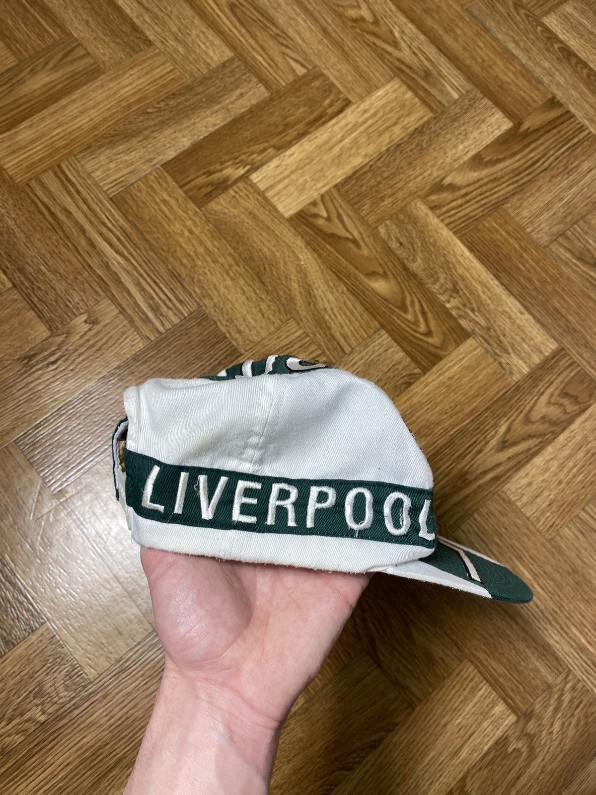 Vintage Very vintage 80s Liverpool monogram 5panel cap snapback Size ONE SIZE - 2 Thumbnail
